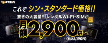 【ギアwi-fi 導入レビュー】300GBデータ通信で月額3938円